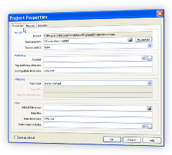 Ajax PHP Project Settings