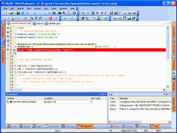 Debugger Breakpoints in PHP Debugger Debugger Breakpoints in PHP Debugger