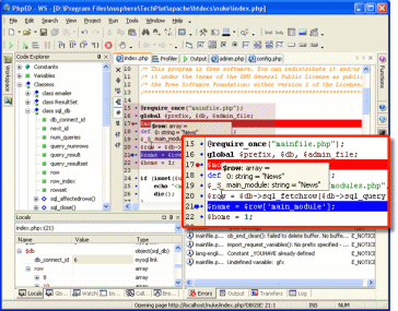 PHP Debugger PHP Debugger