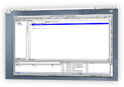 PHP IDE debugger in action