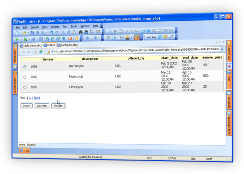 Show and insert records to MySQL