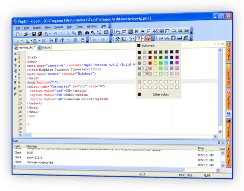 WYSIWYG for HTML and PHP Color element