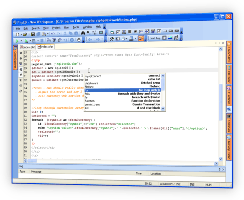 Php Editor PHP code Templates list