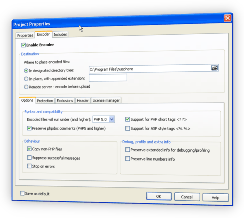 Encoding Options