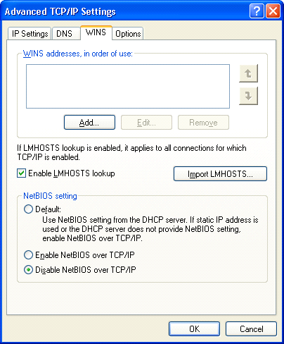 Remote Files Windows Tab