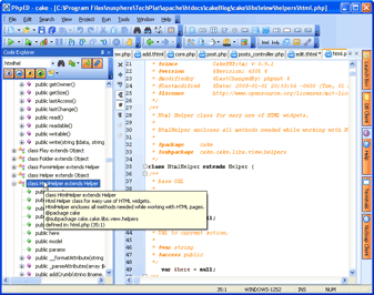 CakePHP PHP Code Navigation CakePHP PHP Code Navigation