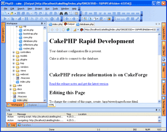CakePHP PHP Viewer connect CakePHP PHP Viewer connect