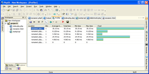 PhpED's profiler