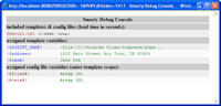 The Smarty Debugging Console - php smarty function